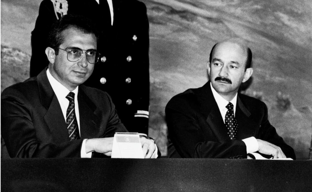 Ernesto Zedillo Ponce de León y Carlos Salinas de Gortari, de aliados priistas a rivales políticos. Foto: Especial