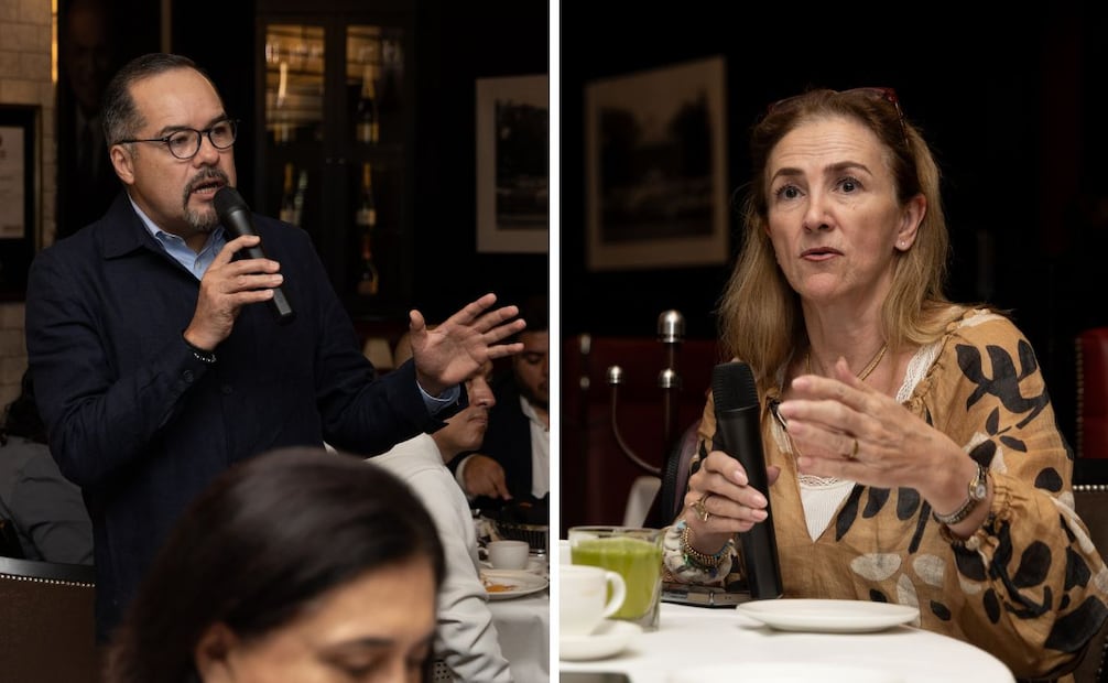 Durante la experiencia, los asistentes participaron activamente en la charla mediante preguntas que fueron respondidas por el periodista. | Foto: Hugo Salvador.