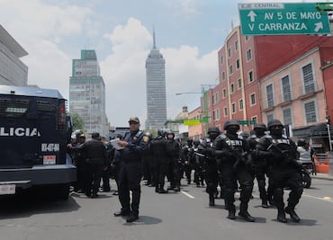 Aseguran 7 mil celulares robados en Plaza Meave