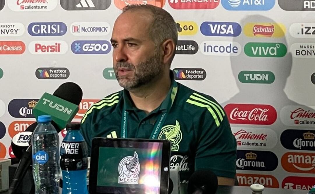 FOTO: Pedro López reconoce satisfacción por los resultados de la Selección Mexicana Femenina ante rivales de Conmebol - MIGUEL FLORES - EL UNIVERSAL