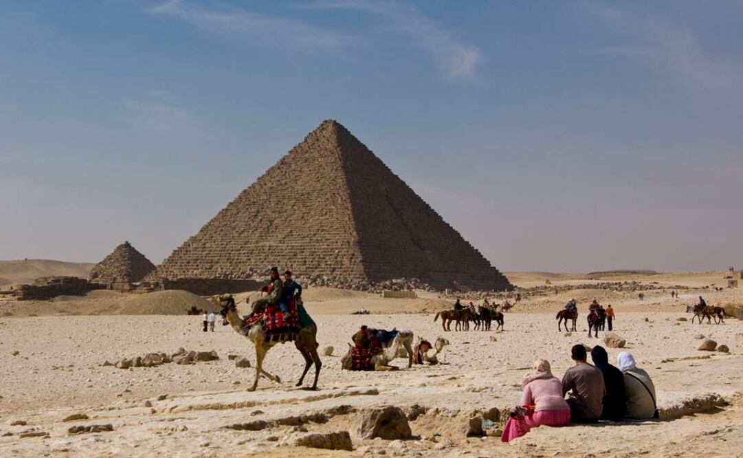 Los extremistas también amenazaron con atacar las pirámides de Guiza. FOTO: Archivo/EL UNIVERSAL.