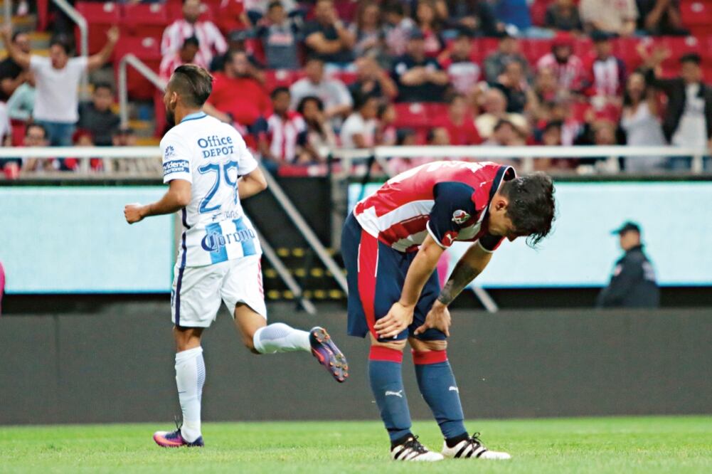 Pachuca supo cómo contrarrestar la ofensiva tapatía y en los momentos clave fue contundente para empatar y a la postre darle la vuelta al marcador. (FOTO: IMAGO7)