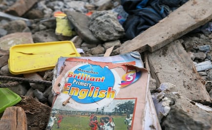 Building containing school collapses in Nigeria's Lagos