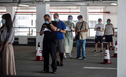 Prevén confinamiento en Hong Kong por tercera ola de contagios de Covid-19