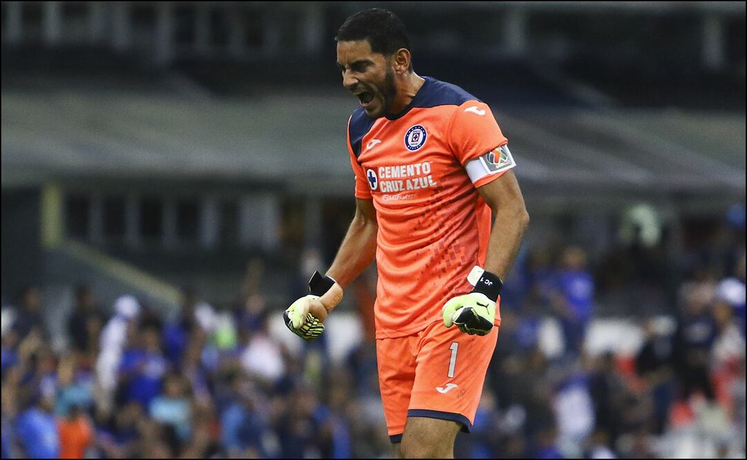 Jesús Corona, portero de Cruz Azul. Foto: Imago 7