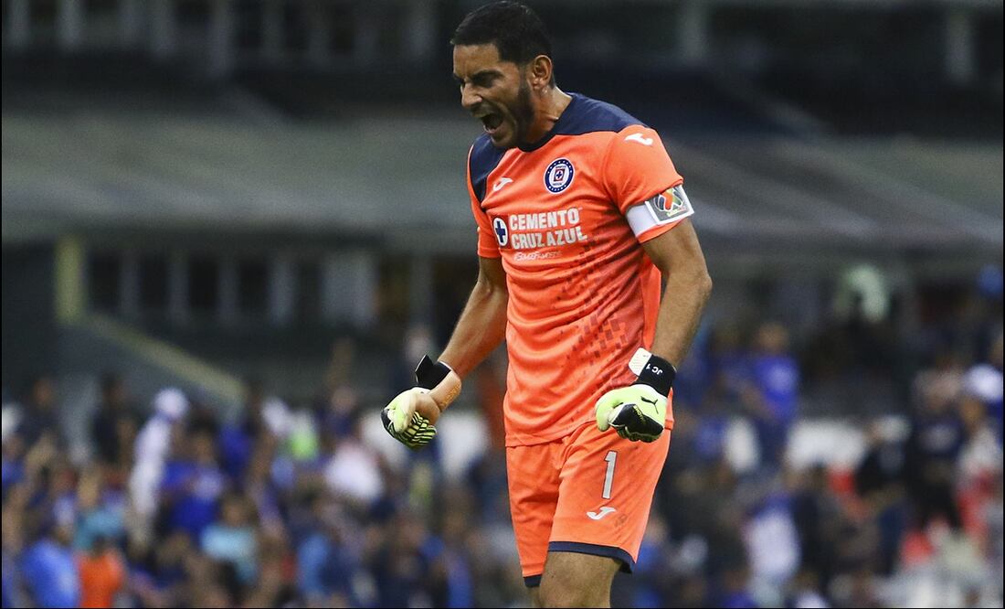 Jesús Corona, portero de Cruz Azul. Foto: Imago 7