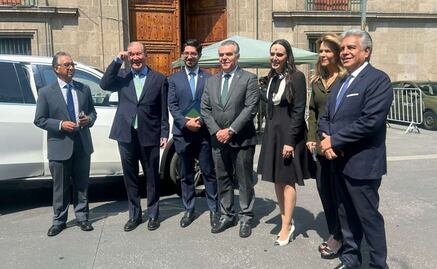 Tras imposición de aranceles, Sheinbaum se reúne con empresarios en Palacio Nacional; presidente del CCE confirma asistencia al Zócalo