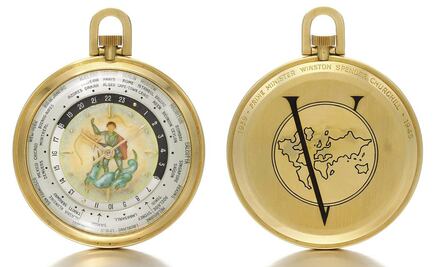 Subastan reloj histórico de Churchill