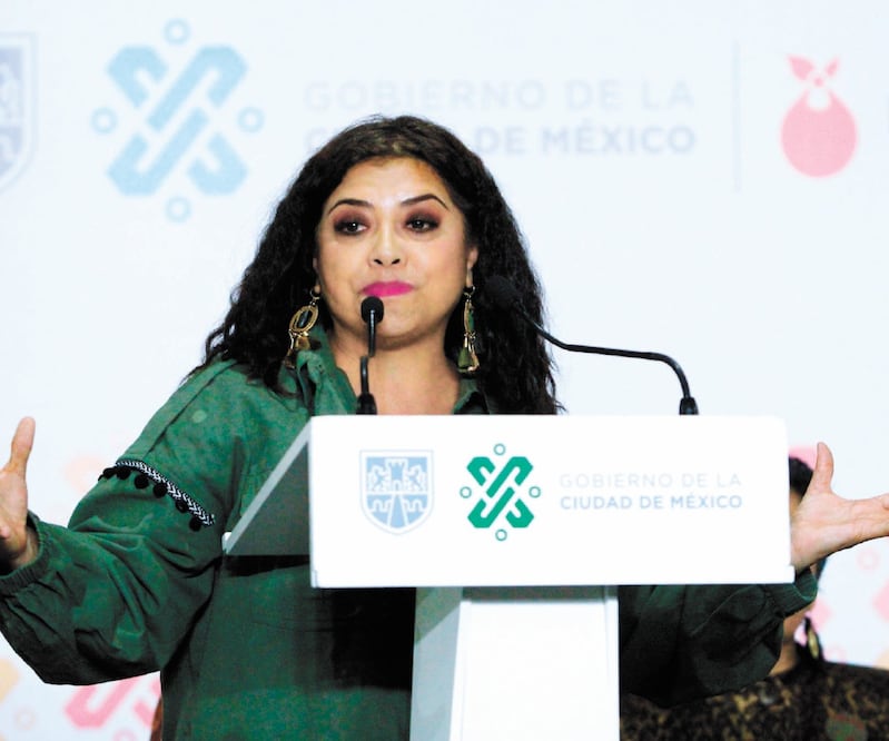 Clara Brugada instruyó la distribución de tres medicamentos homeopáticos. ARCHIVO EL UNIVERSAL