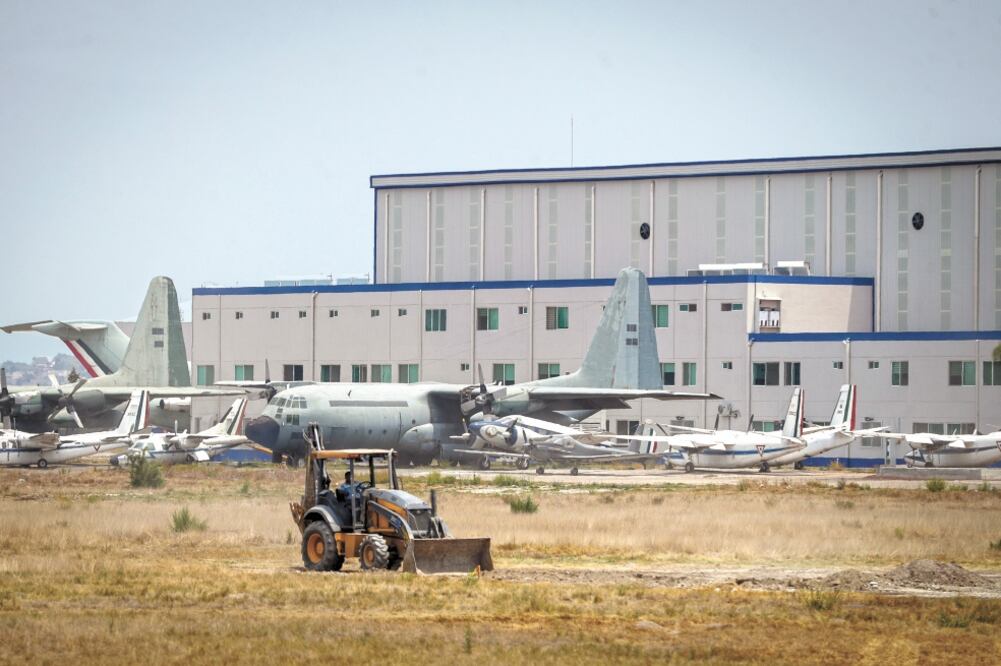 La base aérea está inmersa en los mantos acuíferos del Valle del Mezquital, Texcoco, Zona Metropolitana de la Ciudad de México y Cuautitlán-Pachuca. Foto: ARCHIVO EL UNIVERSAL