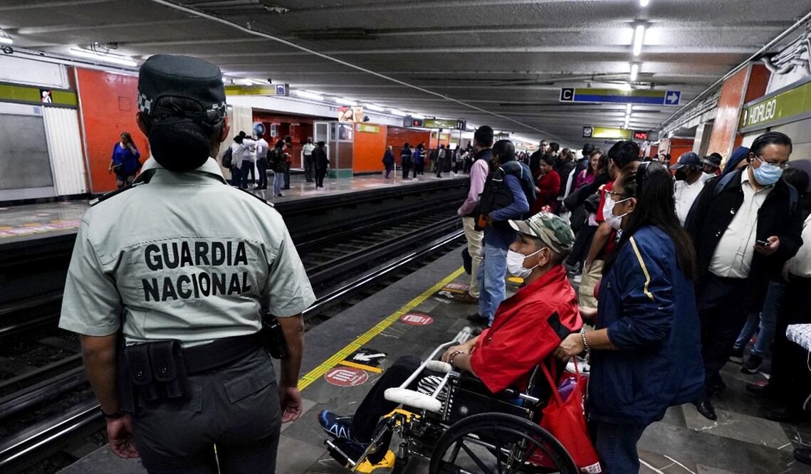 La bancada de Morena en la Cámara de Diputados, presentó un iniciativa para que la jefa de Gobierno de la Ciudad de México, Claudia Sheinbaum, tenga la facultad permanente de pedir la presencia de la Guardia Nacional. Foto: archivo/EL UNIVERSAL