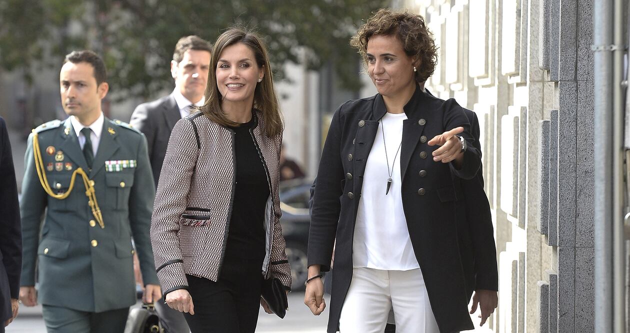 Doña Letizia ha aparecido en público tras escandaloso video con Doña Sofía
