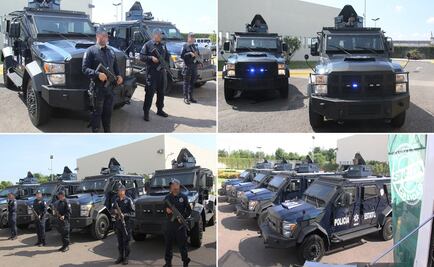 Asignan 8 vehículos blindados a Policía Estatal de Sinaloa