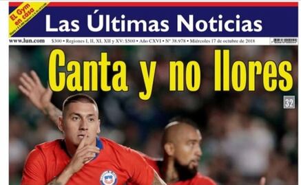 Prensa chilena destaca la victoria de su selección