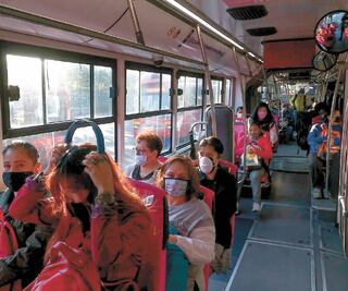 Transporte público se recuperará hasta 2021 