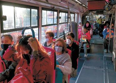 Transporte público se recuperará hasta 2021