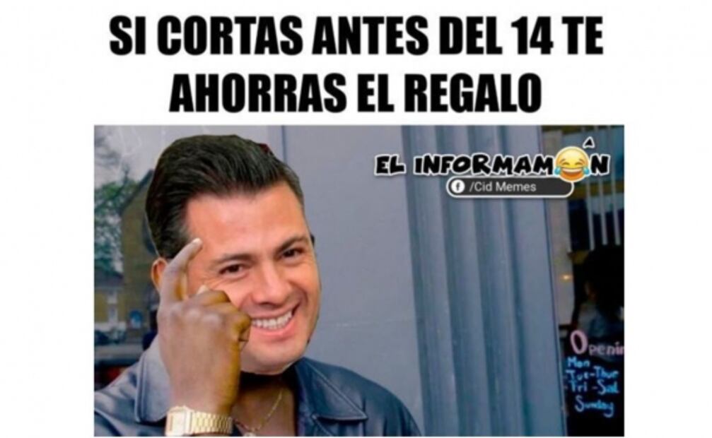 Memes toman con humor divorcio de Angélica Rivera y Peña Nieto