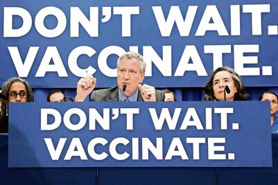 Emergencia en Nueva York por sarampión