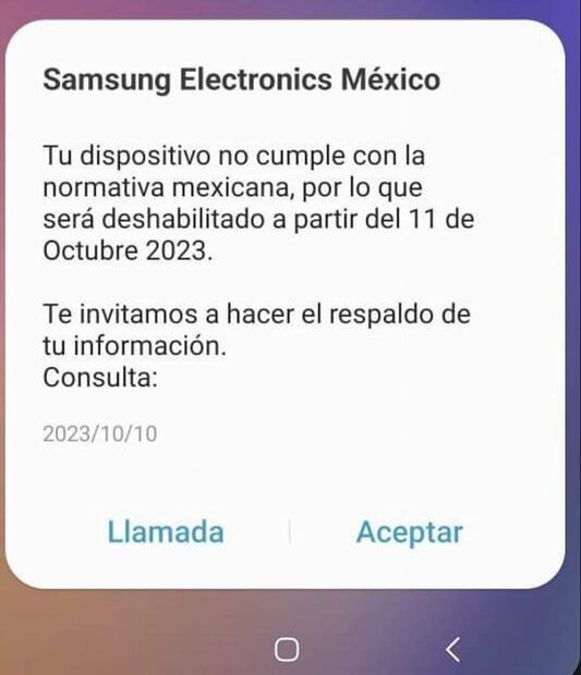 Desde hoy, Samsung inhabilita estos celulares del "mercado gris" en México