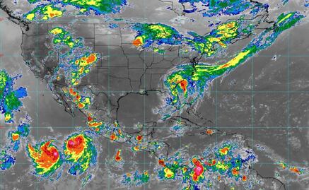 Tormentas tropicales Carlotta, Debby, Fabio y Emilia generan inestabilidad atmosférica en México