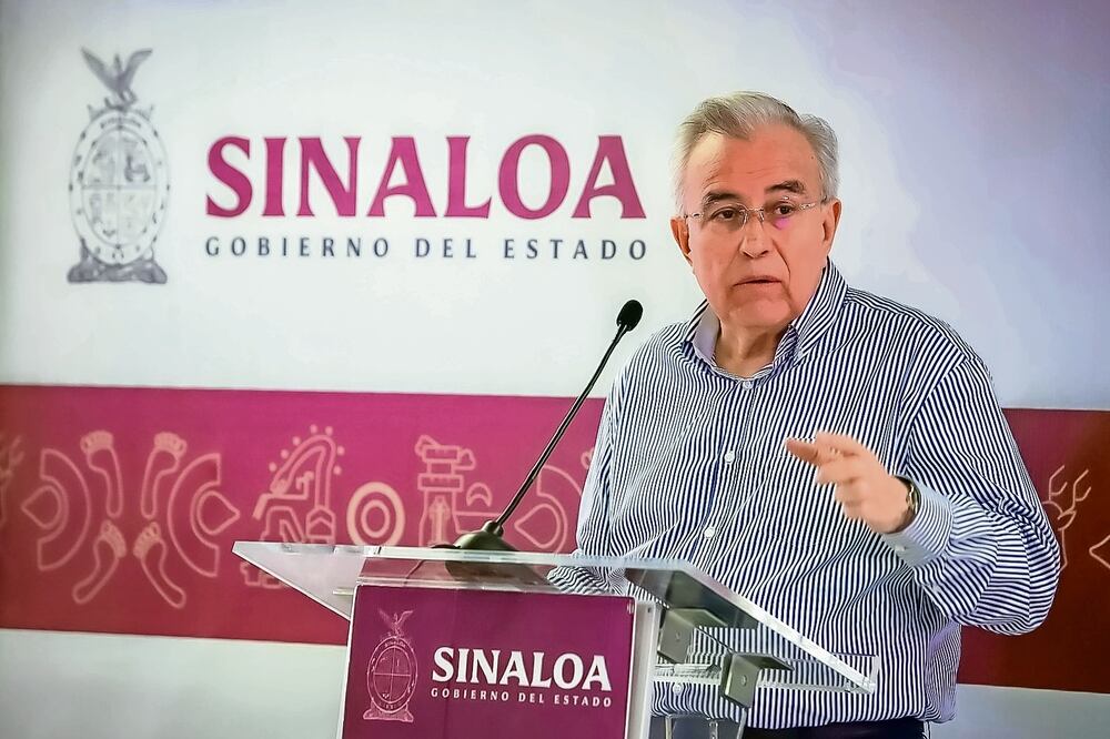 El gobernador Rubén Rocha detalló que la compra del grano es parte de una estrategia alimentaria. Foto: Especial