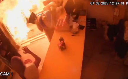 VIDEO: Explota tanque de gas en mercado de Morelia, Michoacán; hay 10 personas lesionadas