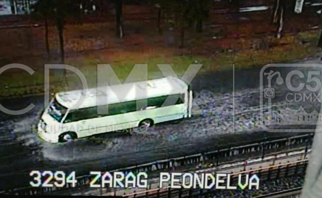 La tarde de este jueves se registró lluvia ligera y moderada en 13 delegaciones de la Ciudad de México, en tres de ellas con presencia de granizo (Foto: @C5_CDMX)