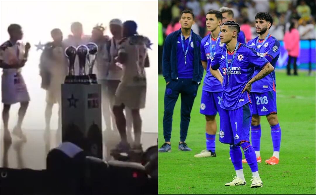 América se burla de Cruz Azul y festeja el título con la canción 'Andar conmigo' - Fotos: Captura de pantalla / Imago7