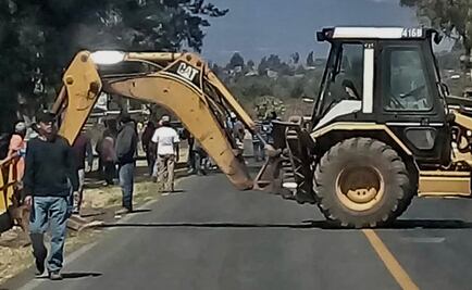 Bloquean comuneros carretera Quiroga-Zacapu en Michoacán