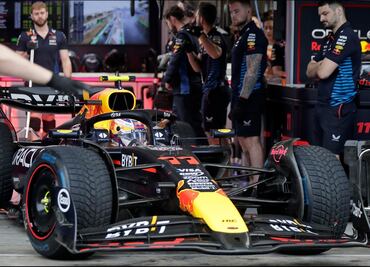 Checo Pérez sobre el GP de Brasil: Una sorpresa que corrimos en esas condiciones