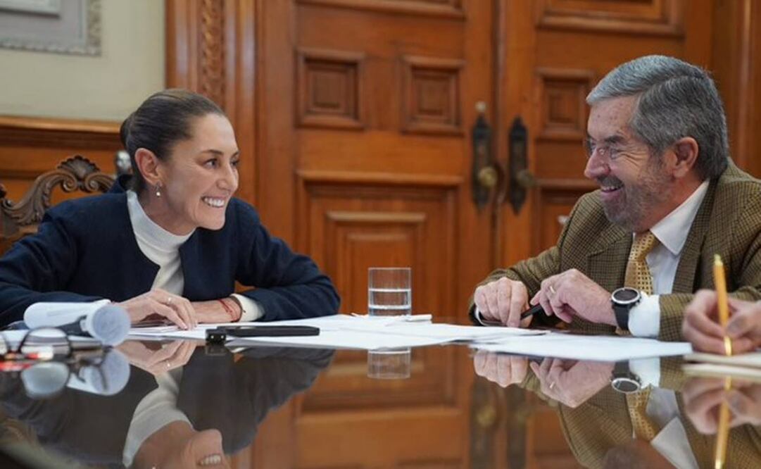 Claudia Sheinbaum sotiene llamada telefónica con Donald Trump 27 de noviembre 2024 / Foto: X