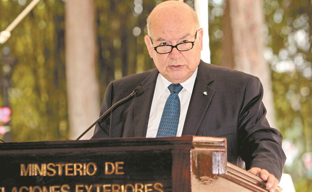 José Miguel Insulza Salina. Exsecretario General de la Organización de los Estados Americanos (OEA). Foto: ARCHIVO EL UNIVERSAL