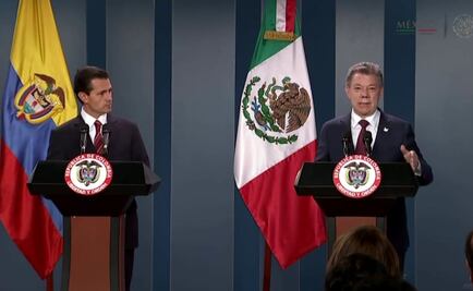 Felicita Peña Nieto a Santos por Premio Nobel