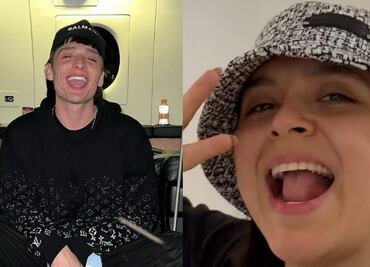 Viaja con Peso Pluma y muestra "pruebas" para que no la tachen de "Martha Higareda"