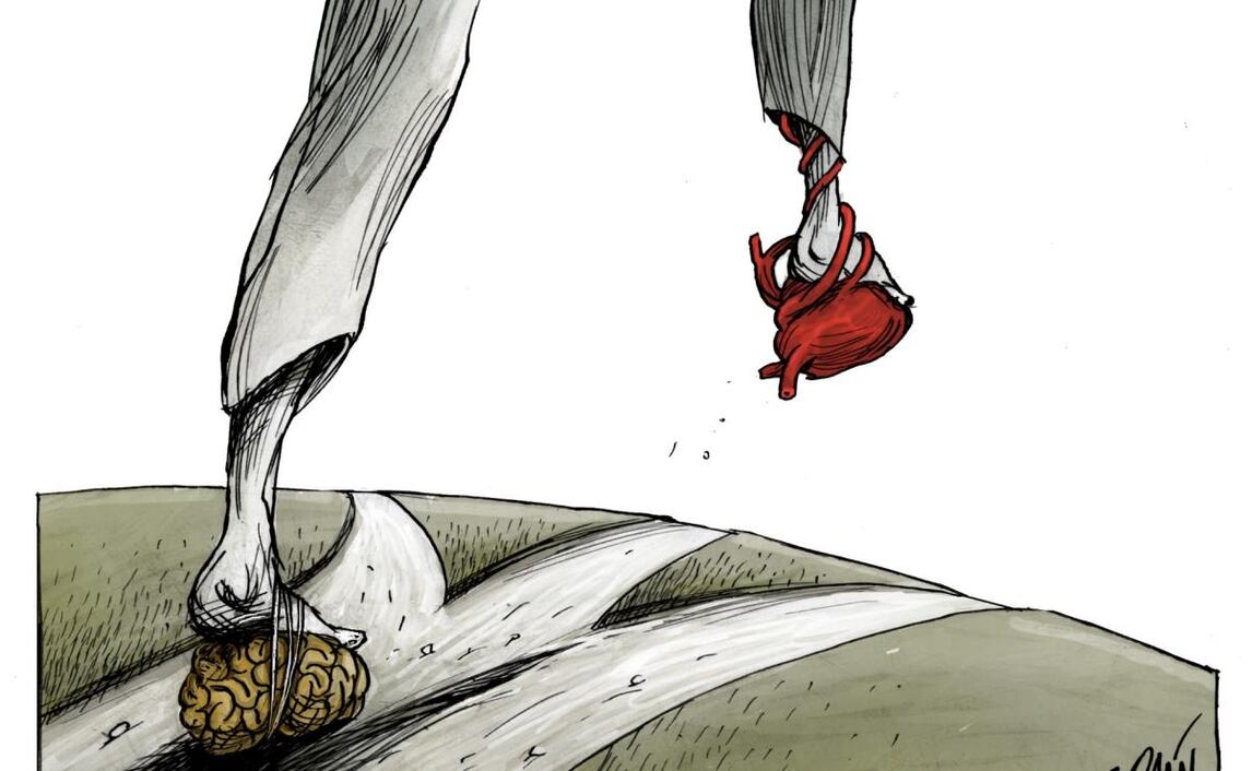Las difíciles decisiones de la vida. Cartón: BOLIGÁN