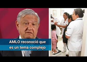 Se terminará con la subrogación en el sector salud: AMLO
