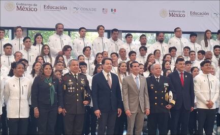 "Serán ustedes los que pongan en alto el nombre de nuestra nación"; el mensaje del COM para los atletas mexicanos