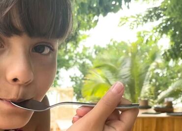 Esta es la comida favorita de Rafaela, la hija menor de Cristian Castro