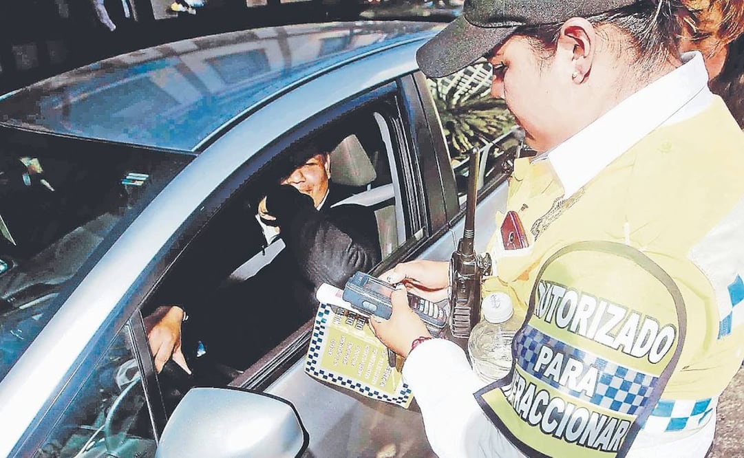 Multas de tránsito. Foto: Archivo EL UNIVERSAL