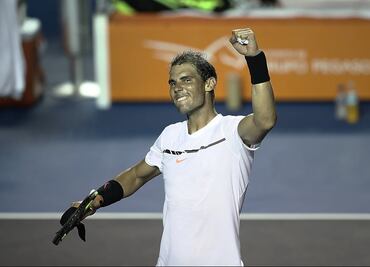 Rafa Nadal a la Final del Abierto Mexicano