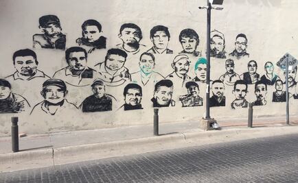 Rostros de desaparecidos son plasmados en calles de Culiacán