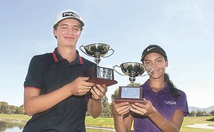 Encinas y García dominaron en la III Copa Norte de Golf