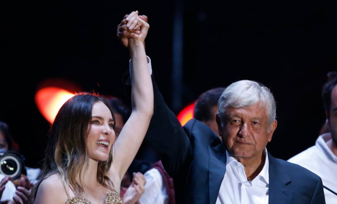 "Mi apoyo ha sido porque yo he querido, por convicción", declaró Belinda sobre AMLO FOTO: ARCHIVO