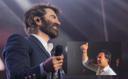 Sergio ‘Checo’ Pérez es ovacionado en concierto de Alejandro Fernández; “no’más porque no sabes cantar, si no te subo”