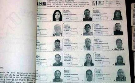 Detienen a mujer con lista nominal en Baja California