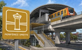 ¿Por qué la estación del Metro Periférico Oriente es la más alta de toda la red del STC?
