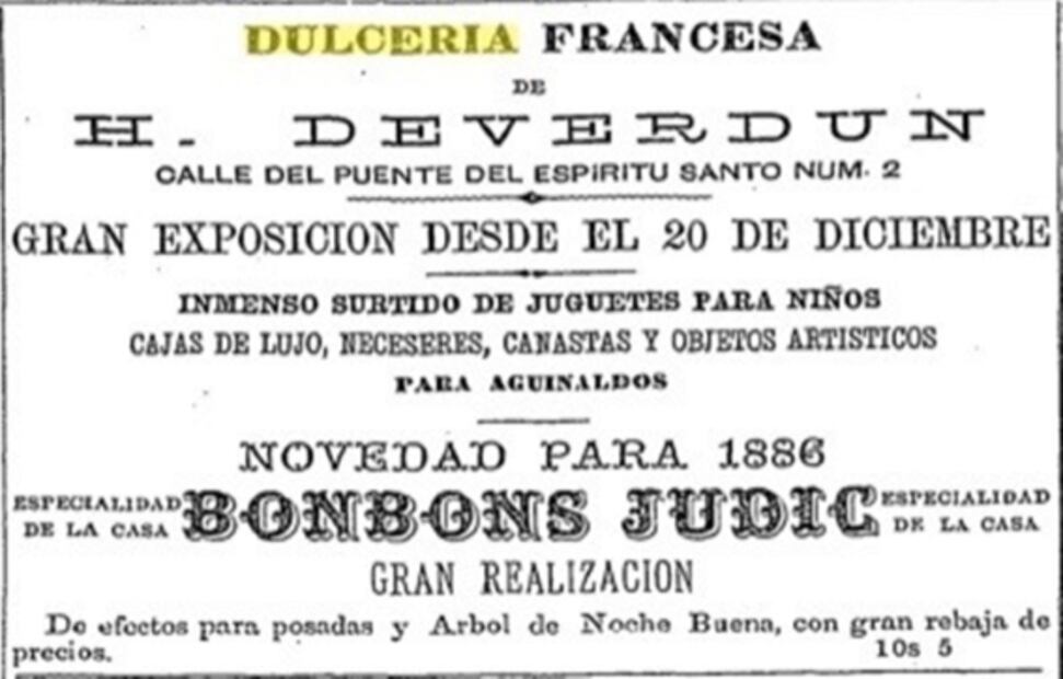 Deverdun, la famosa dulcería francesa del centro