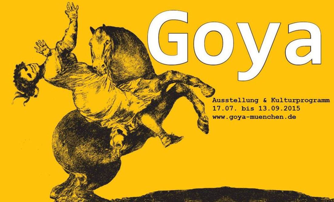 Los trabajos de Goya (1746-1828) "ofrecen una mirada realista y descarnada sobre los acontecimientos sociales y políticos en la España de aquellos tiempos", subrayó la galería. FOTO: Facebook/Münchner Künstlerhaus.