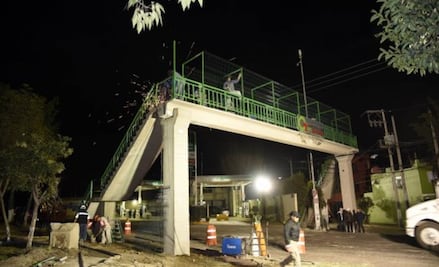 De 392 sólo 77 puentes peatonales cuentan con iluminación en Edomex