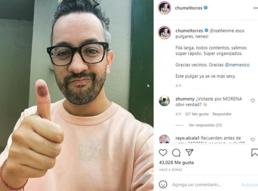 Maribel Guardia usa "#Votar es de chingones" y acude como otros famosos a las casillas